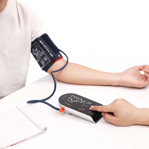 Black Blood Pressure Monitor