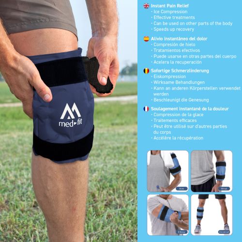 dark blue ice pack for knees