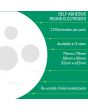 Wired Self Adhesive Round Tens Electrodes - 3 Packs of (12 Electrodes in total) - Available in 3 Sizes 