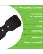 21 x 8cm Wireless Large Lumbar Electrodes 21 x 8cm Wireless Large Lumbar Electrodes in Black