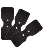 Soft Fabric Large lumbar TENS electrodes - 21 x 8 cm