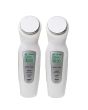1 and 3 Mhz Ultrasound Machine The 1 and 3 MHz Ultrasound Machine remote controls in white