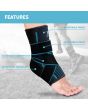 Blue Ankle Brace