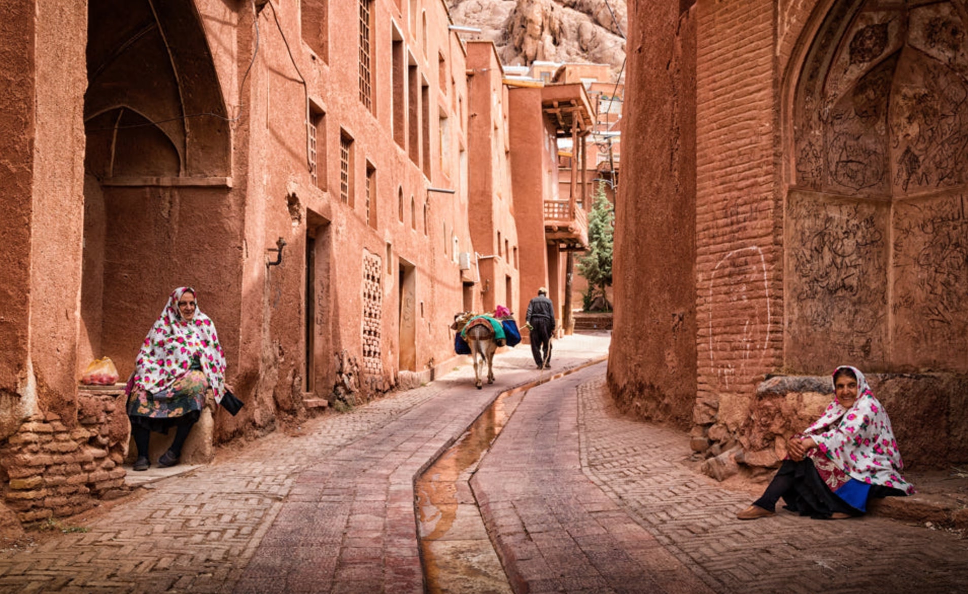 village of abyaneh iran