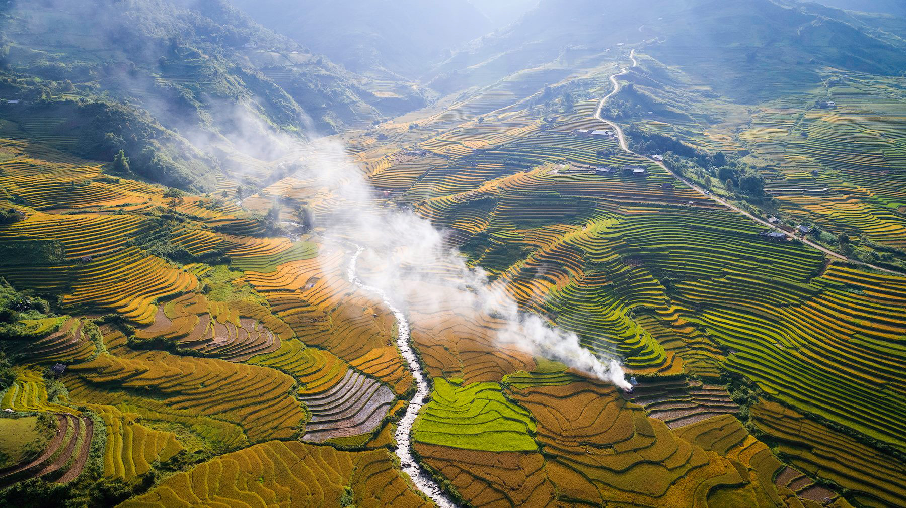 mu cang chai rice paddies