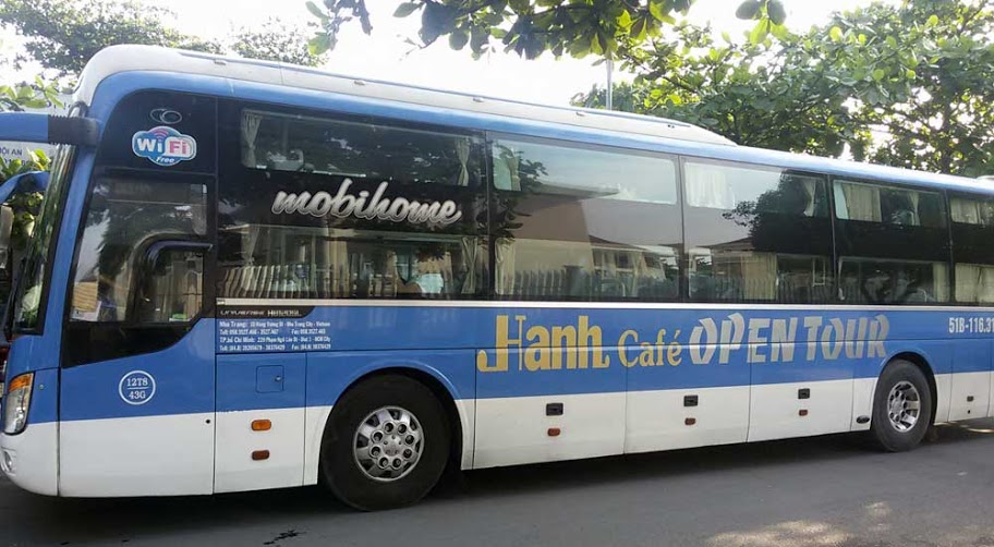 open bus tour hoi an