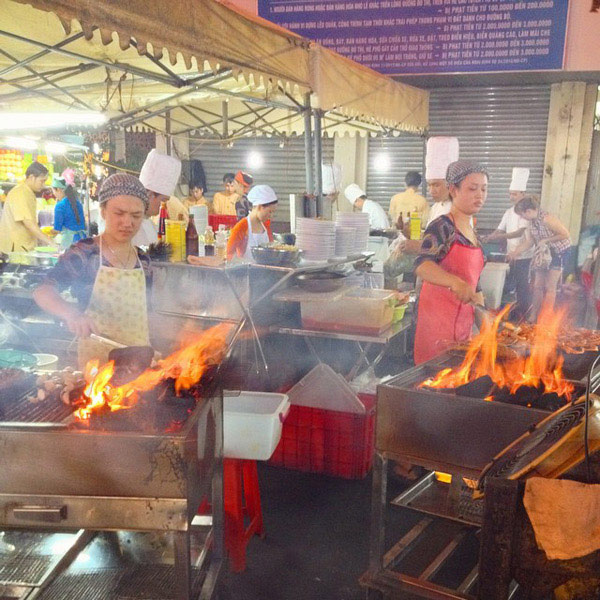 Ben Thanh market ho chi Minh city