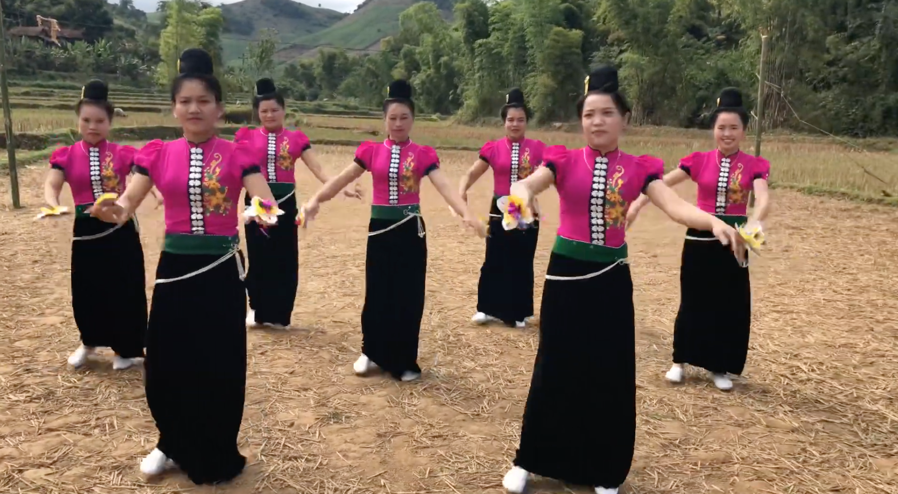 Múa xòe Tây Bắc (spreading dance)