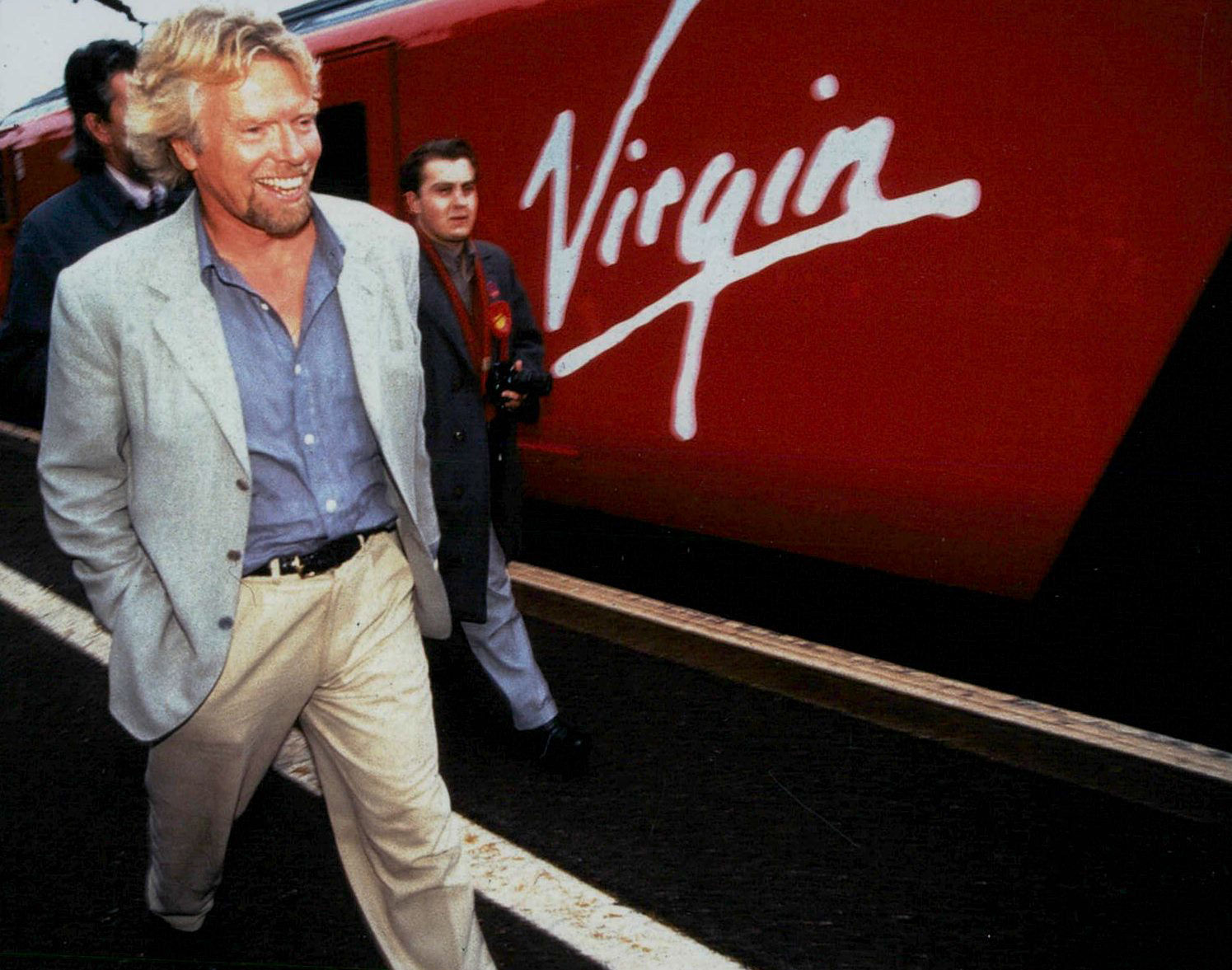 Richard Branson Virgin Trains