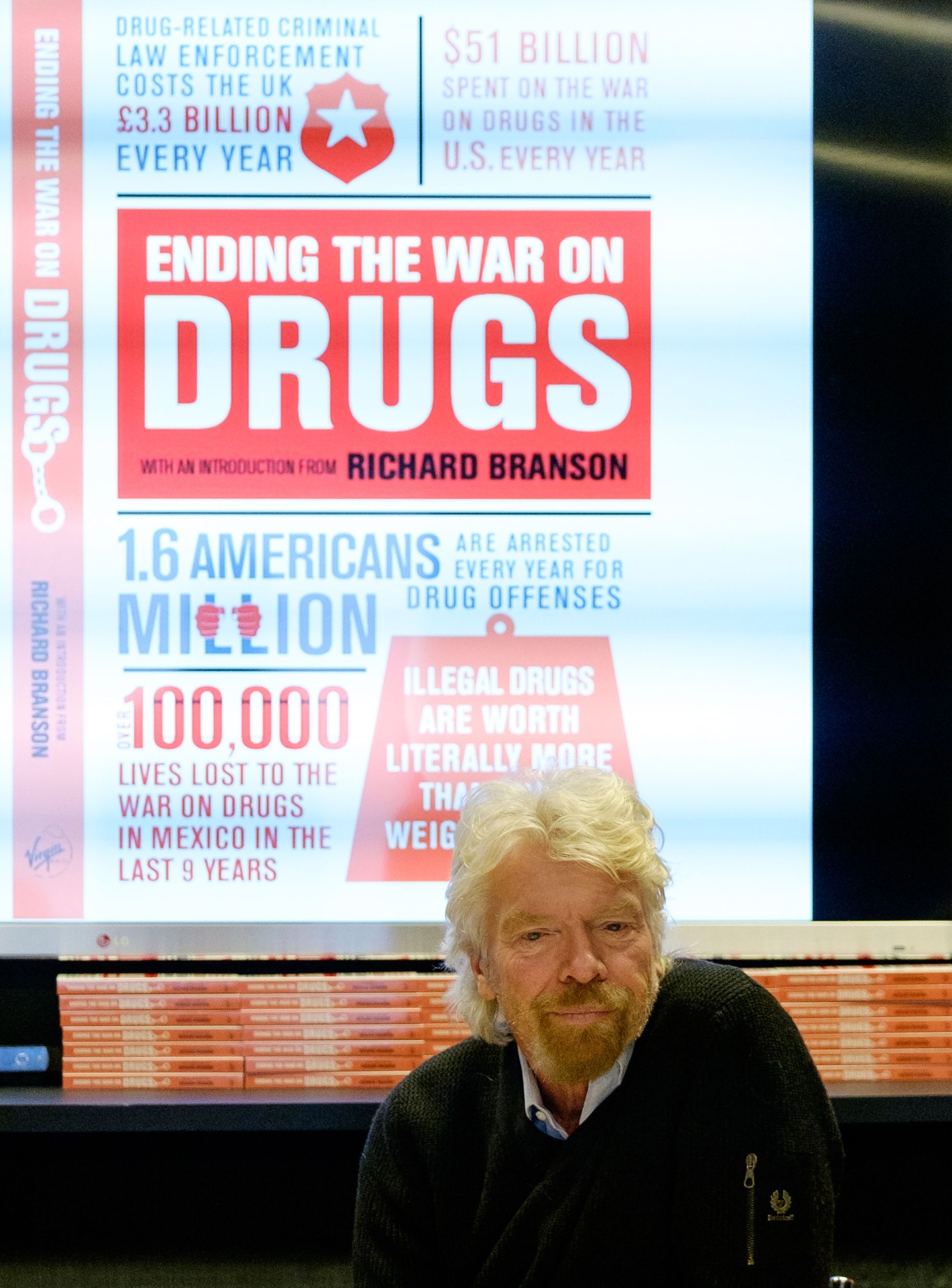 Richard Branson Ending The War on Drugs Richard Branson Ending The War on Drugs