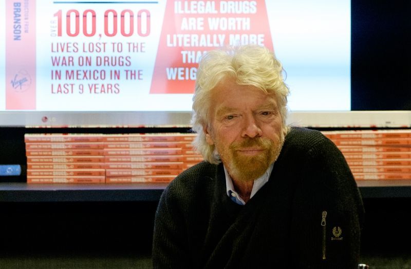 Richard Branson Ending The War on Drugs Richard Branson Ending The War on Drugs