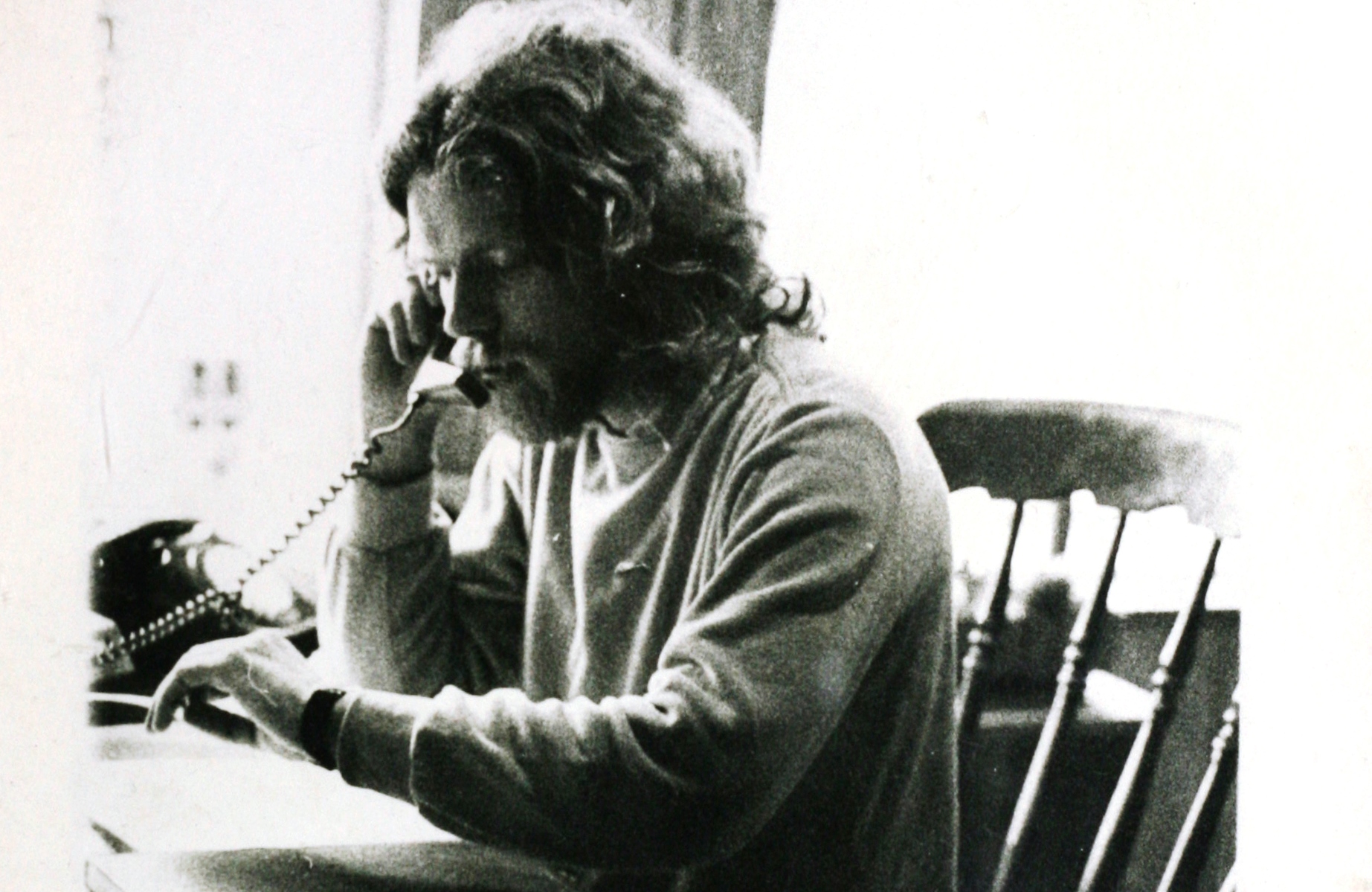 Richard Branson working early days