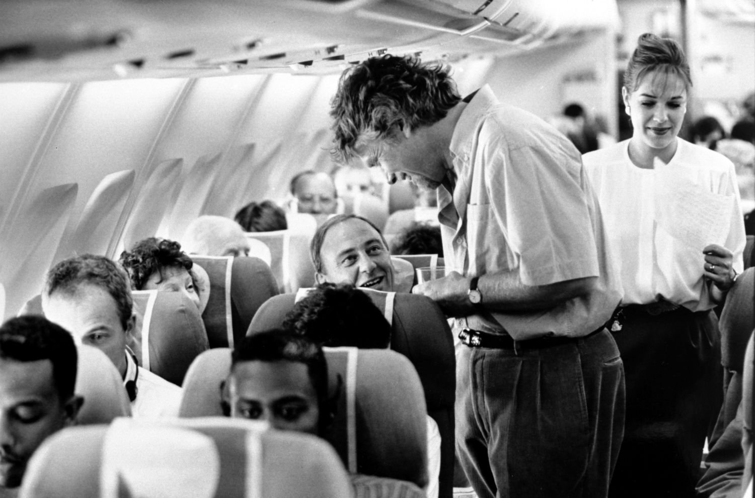 Richard on Virgin Atlantic