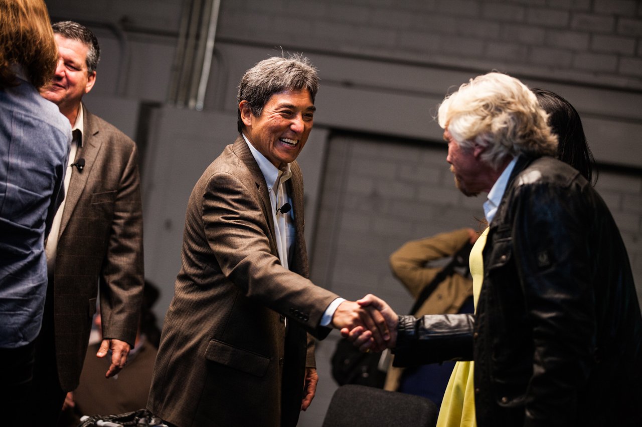 Handshake with Guy Kawasaki