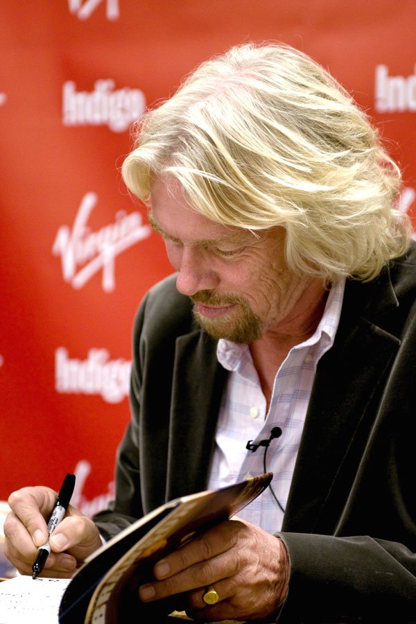 Richard Branson book signing toronoto