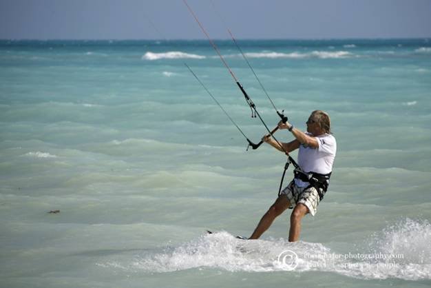 Kitesurfing