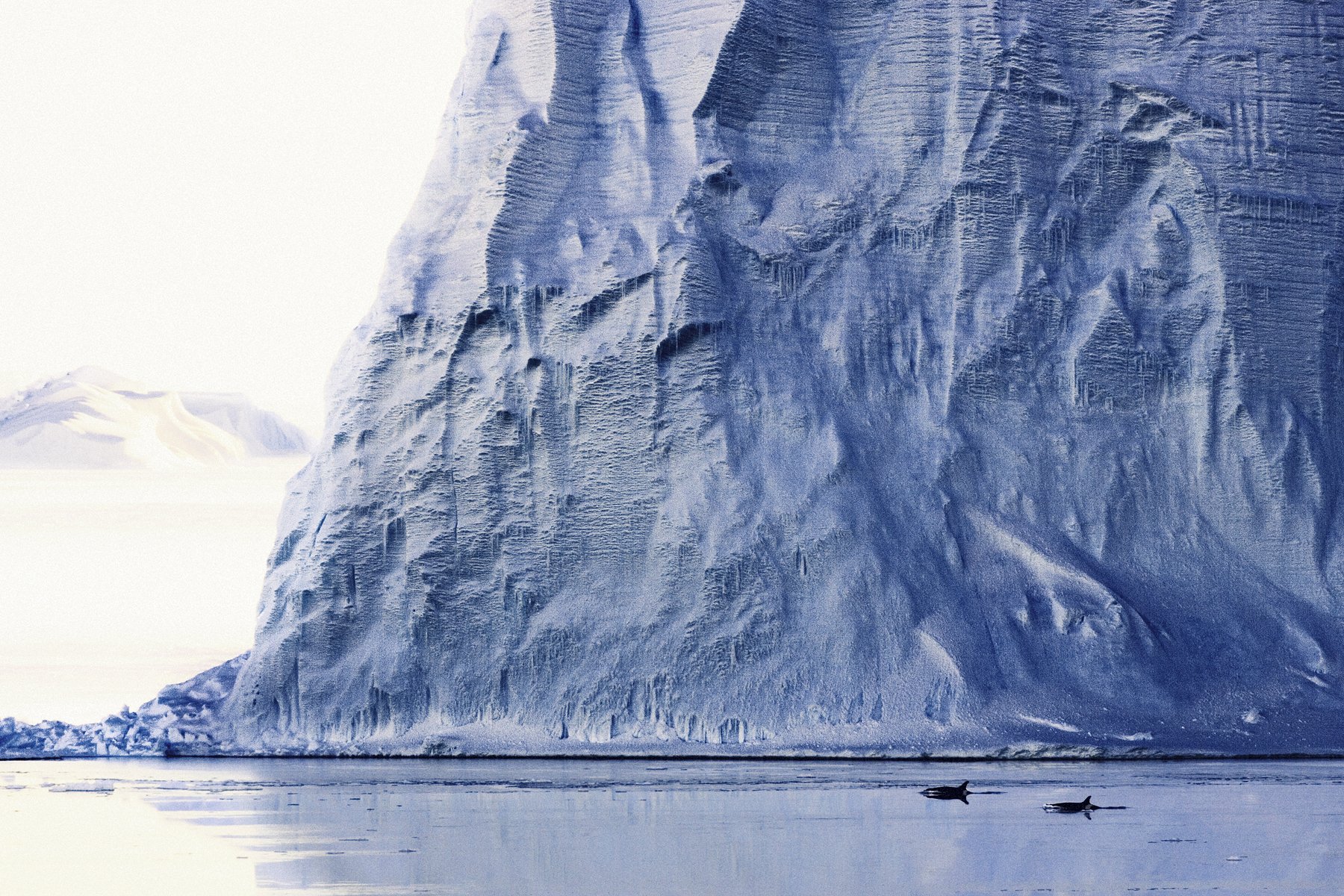 Ross Sea ice shelf wall at the end of the world_Credit John Weller