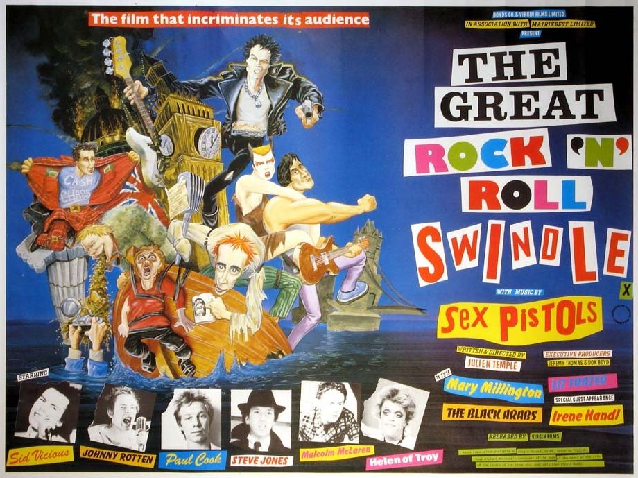 The Great Rock'n'Roll Swindle film poster
