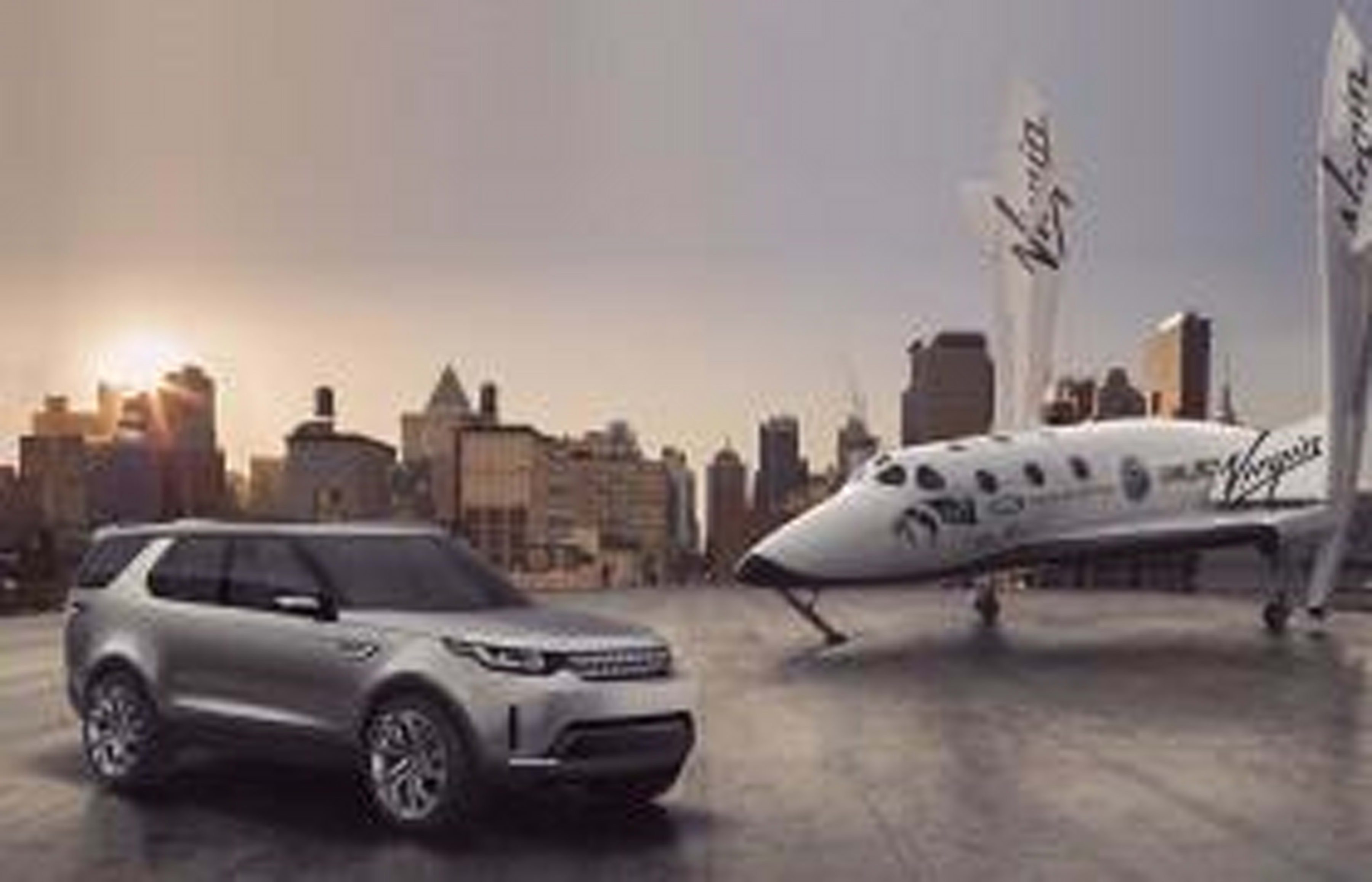 Land Rover Take To The Skies As Virgin Galactic S First Global