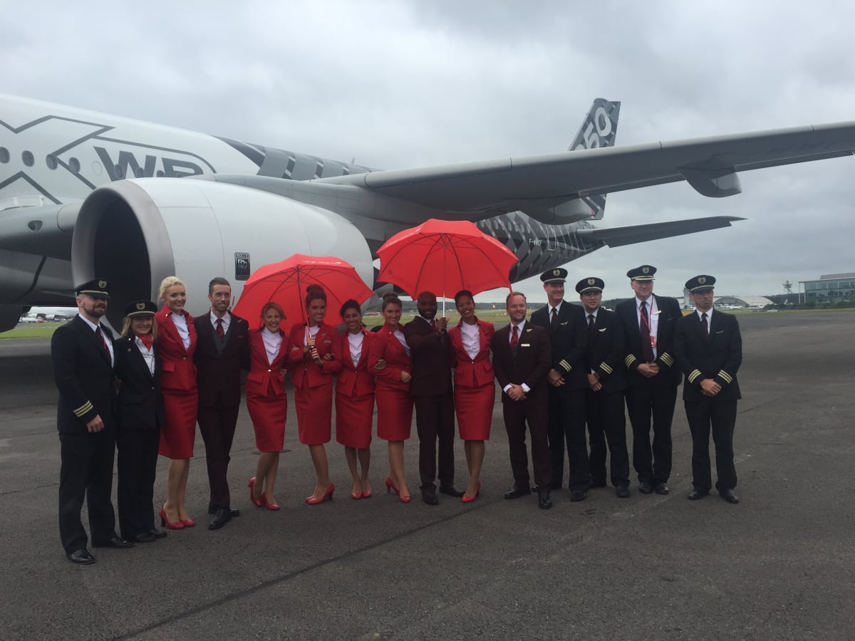 Virgin Atlantic Announces Order For New Airbus 350 1000 Virgin