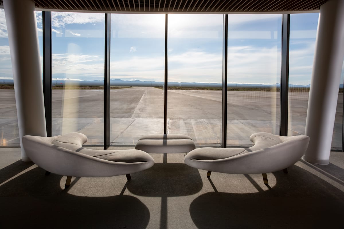 First Glimpse Inside Spaceport America Virgin