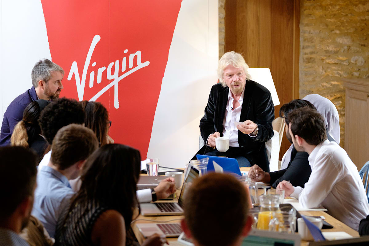 Why I Love Cro!   wdfunding Virgin - richard branson branding workshop with virgin startup