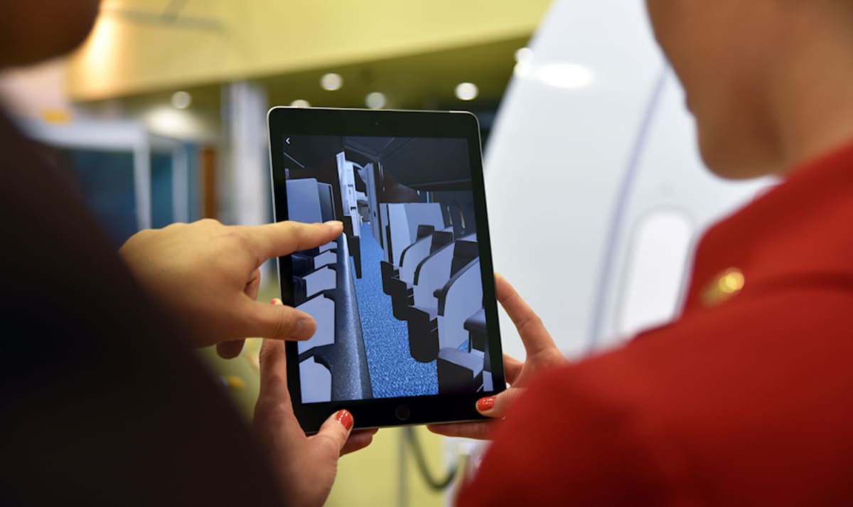 Virgin Atlantic Introduces Augmented Reality To Train Crew Members