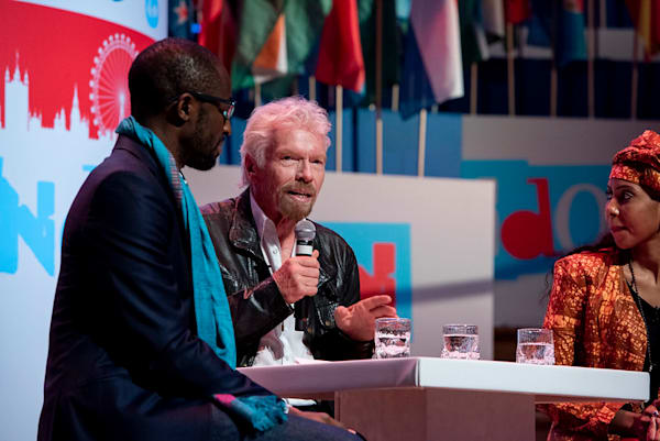 Richard Branson One Young World 2019