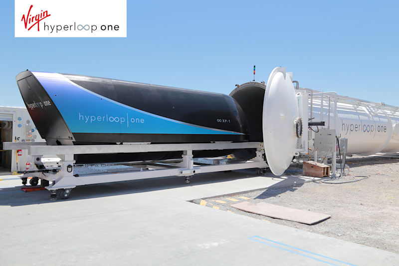 Image from Virgin Hyperloop One