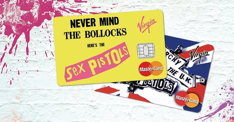 Virgin Money Launches Sex Pistols Credit Cards Virgin