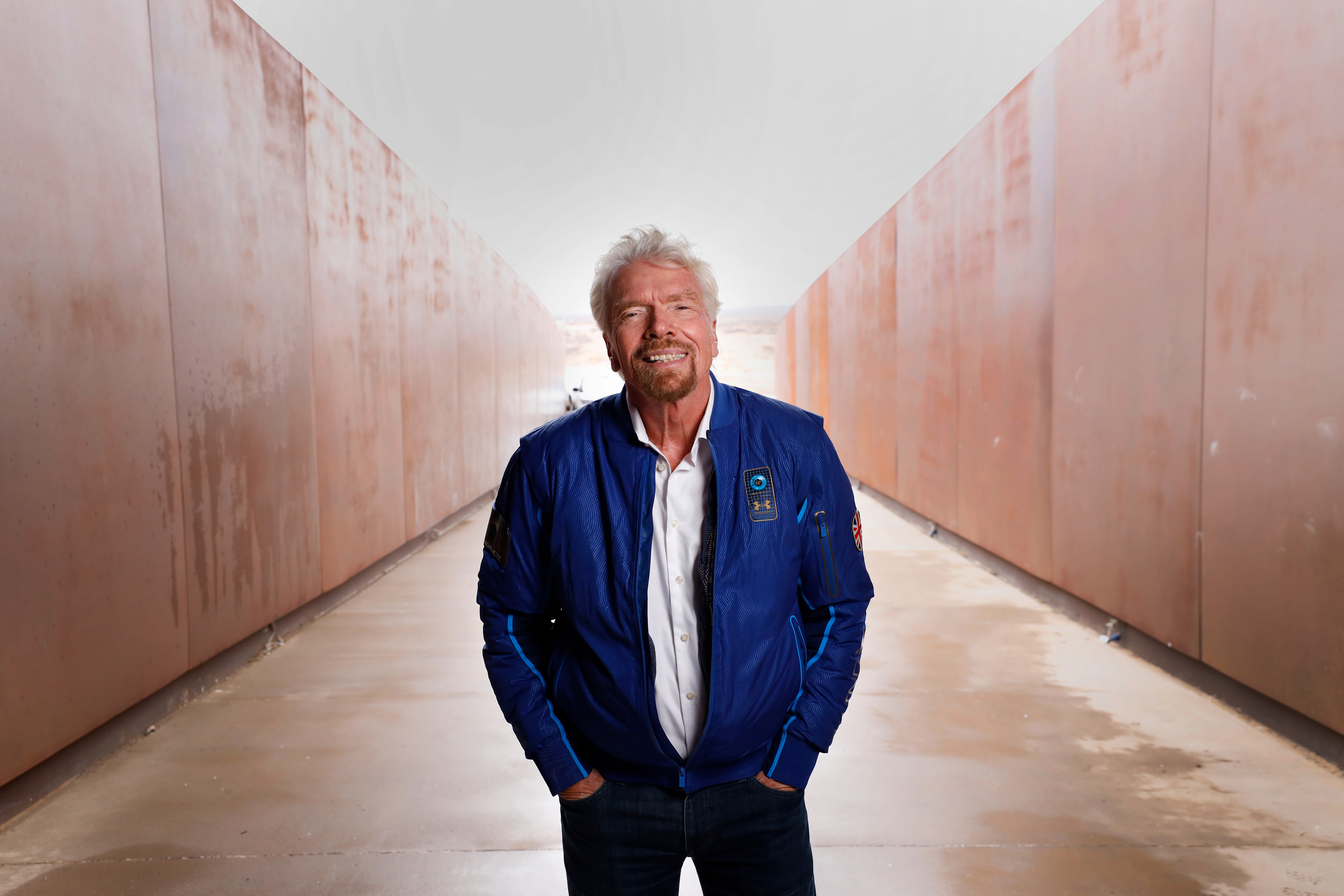 Spaceport America - Richard Branson tour 2020 Spaceport America - Richard Branson tour 2020