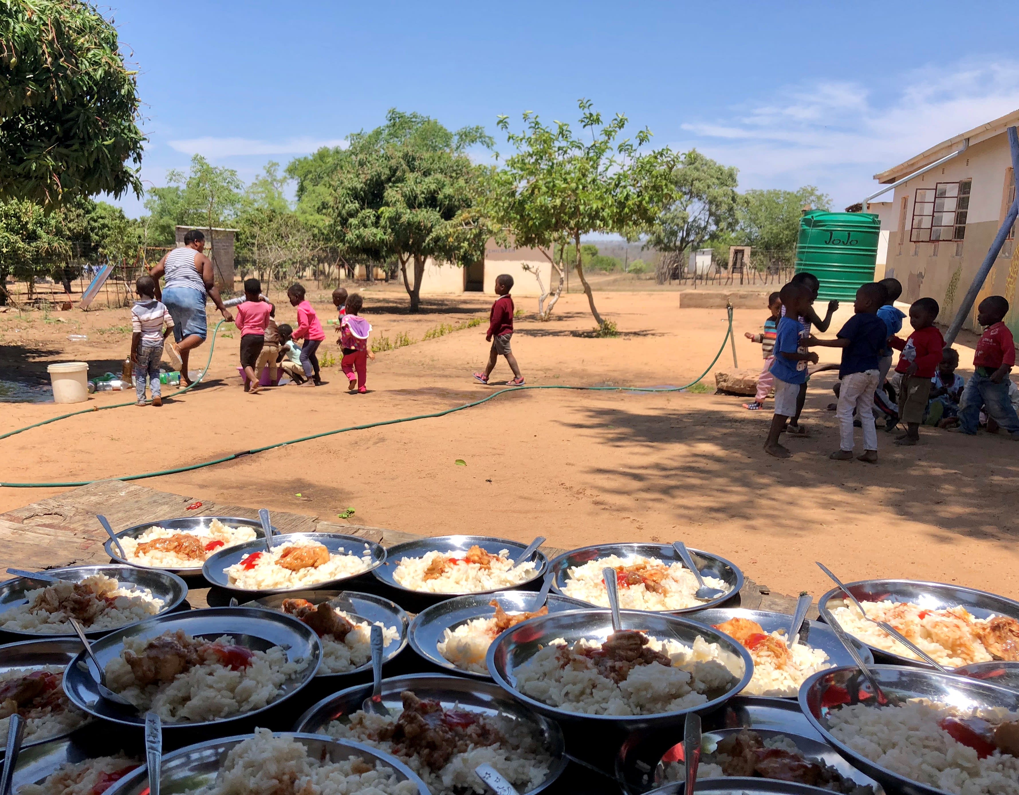 Pride n Purpose porridge Porridge being served - Pride n Purpose