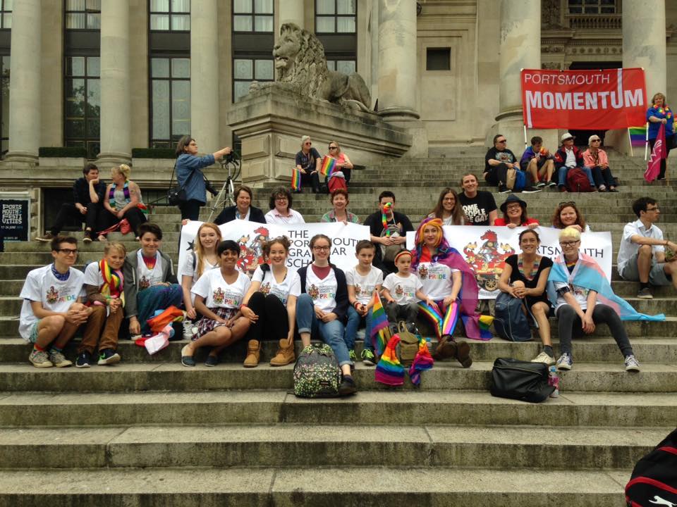 Virgin Unite, LGBT, Portsmouth Grammar School, Pride Society