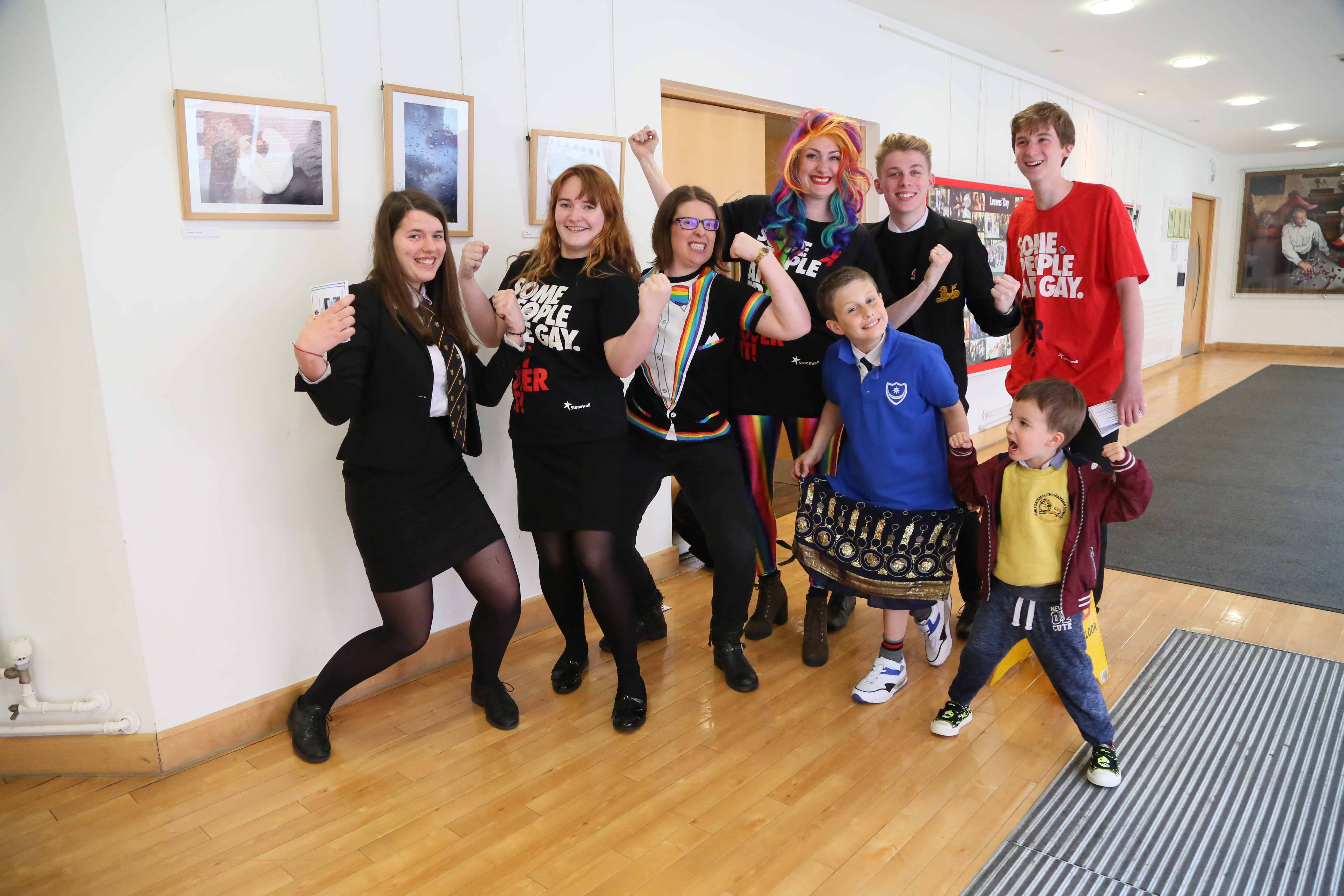 Virgin Unite, LGBT, Portsmouth Grammar School, Pride Society