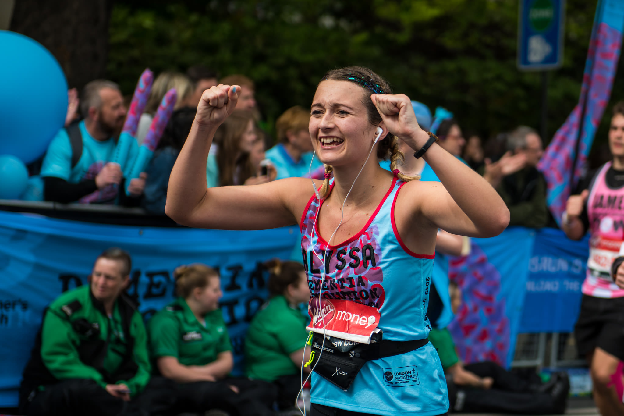 A dementia Revolution runner a Dementia Revolution runner