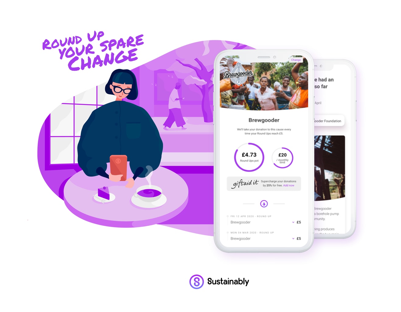 Sustainably app Sustainably app