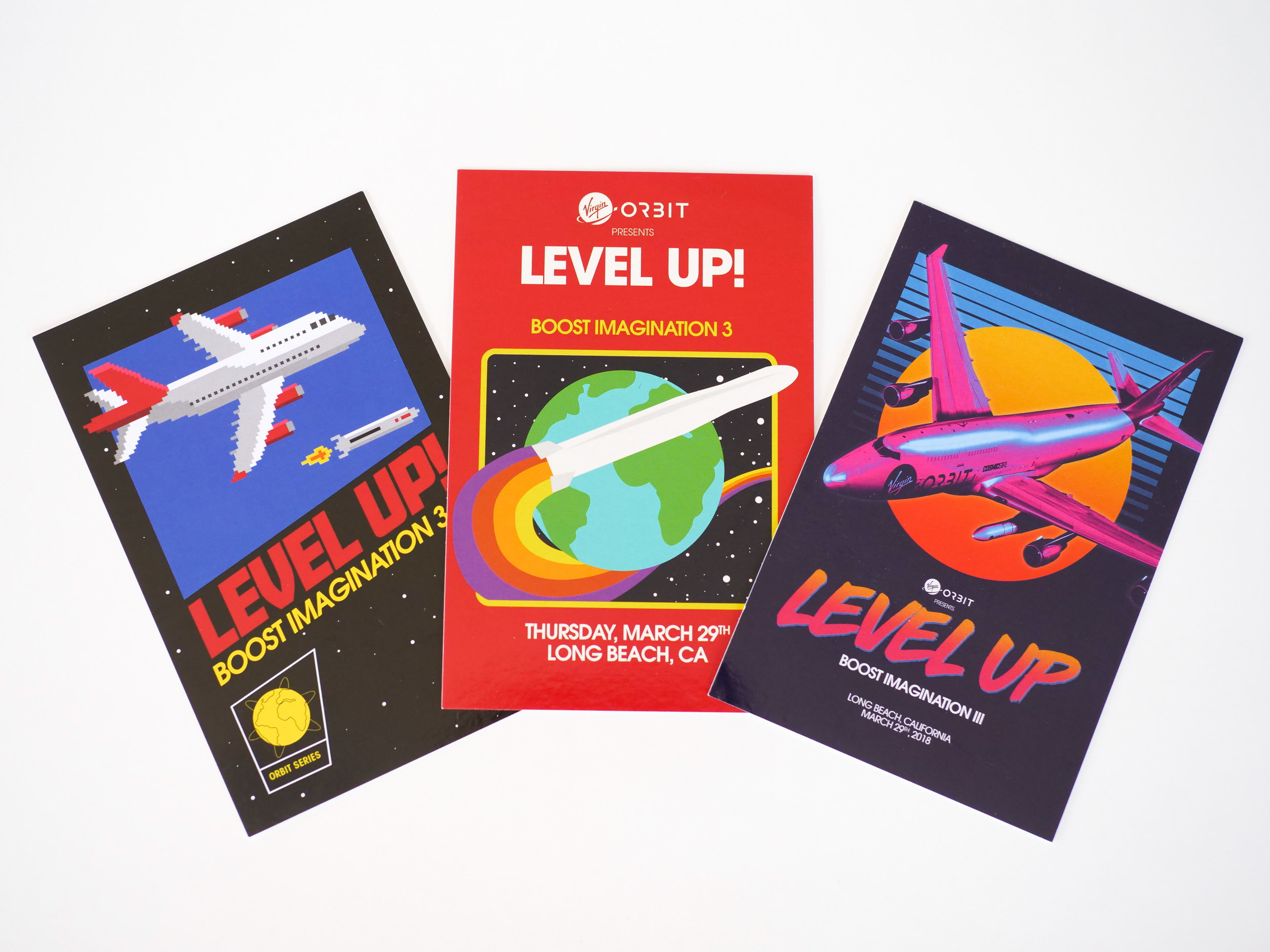 Virgin Orbit Graphic Design - Heidi Rueff - Posters Virgin Orbit Graphic Design - Heidi Rueff - Posters
