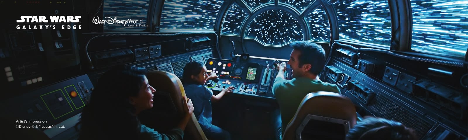 Star Wars: Galaxy's Edge at Walt Disney World Resort in Florida An artist's impression of Star Wars: Galaxy's Edge at Walt Disney World Resort in Florida