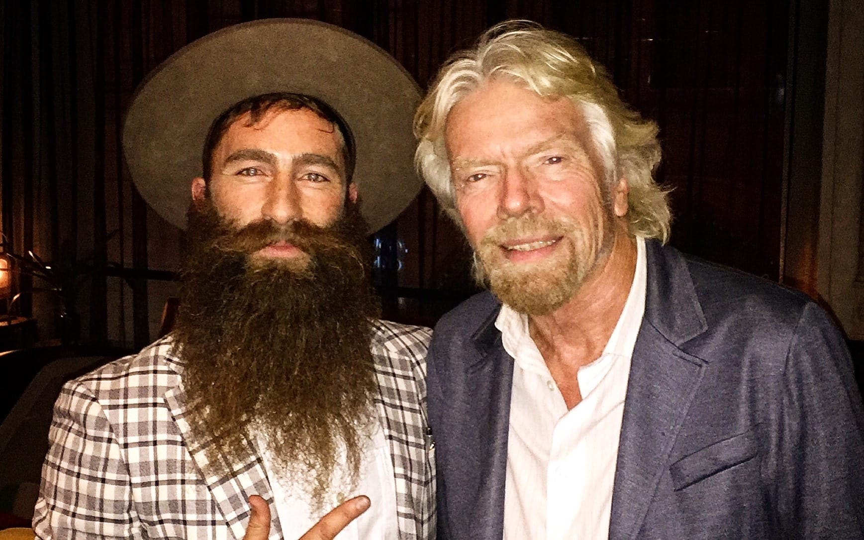Richard Branson beard season Richard Branson beard season
