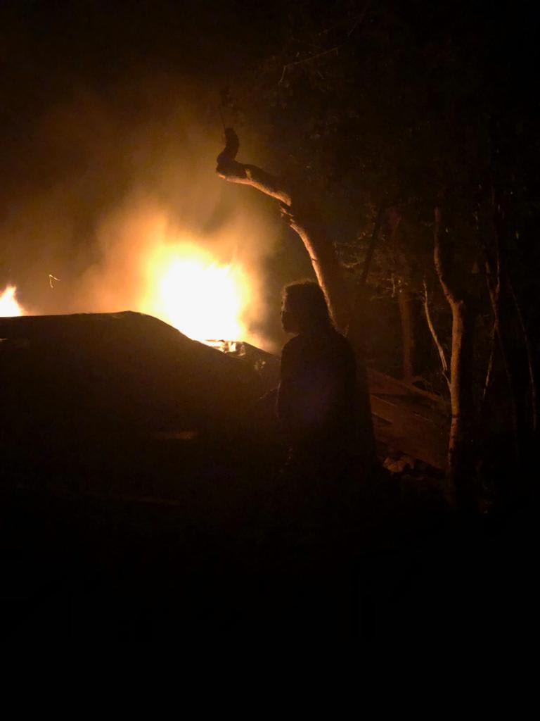 Fire in the BVI in March 2019 Fire in the BVI in March 2019
