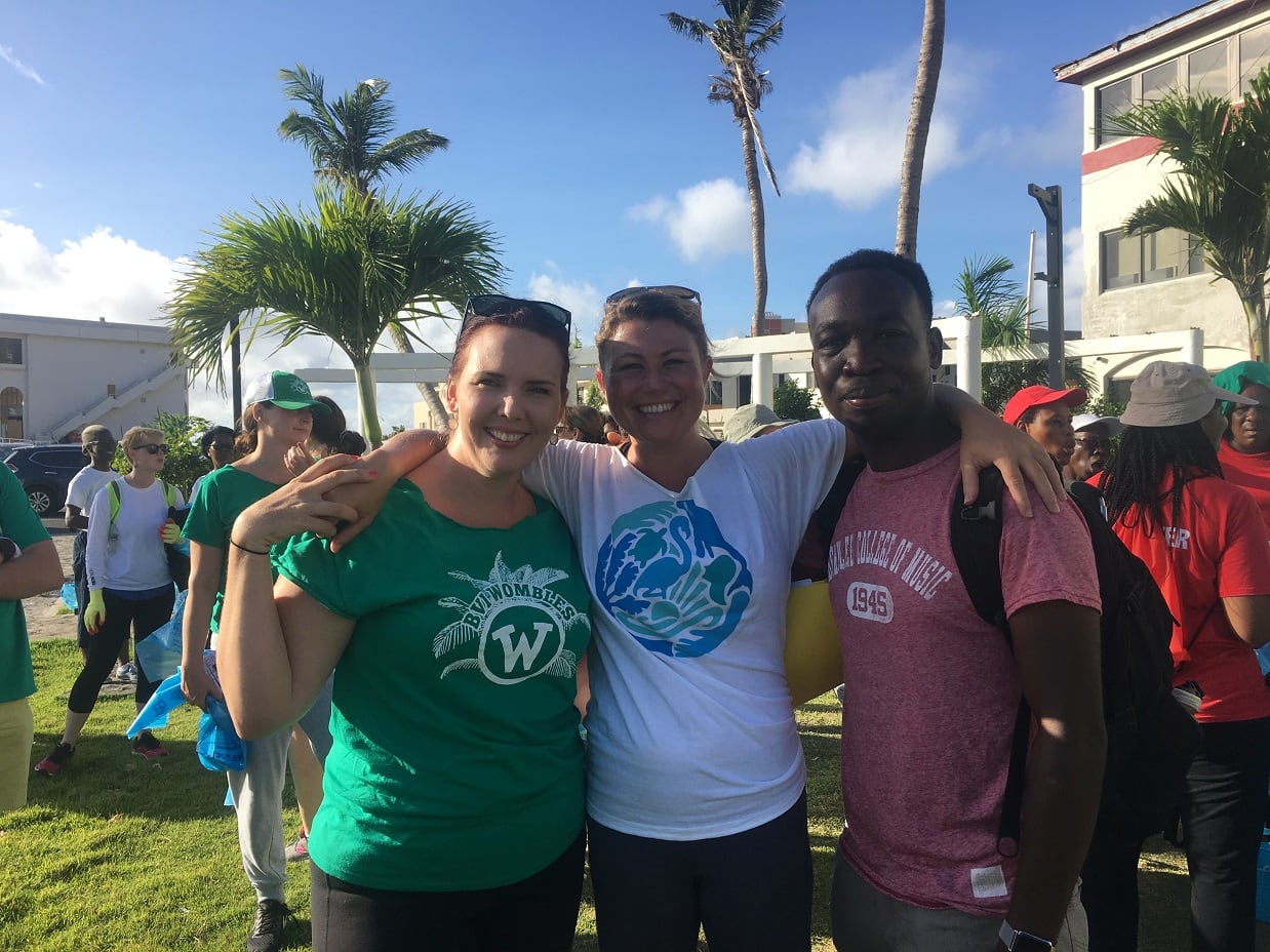 Unite BVI_environment_clean up_group shot