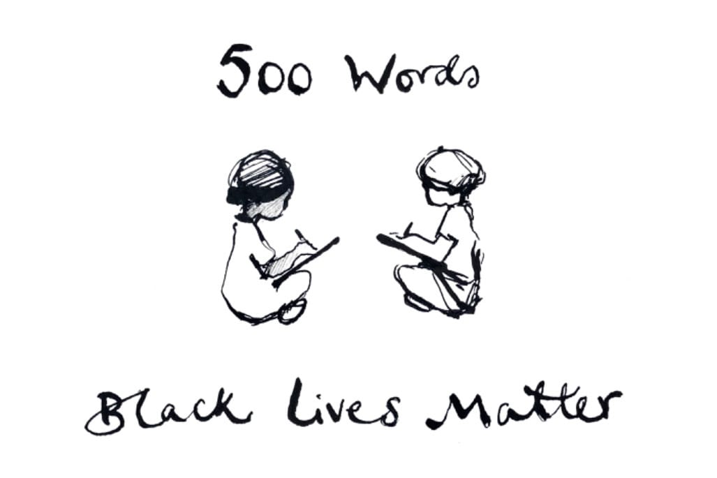 An illustration by Charles Mackesy for 500 Words: Black Lives Matter An illustration by Charles Mackesy for 500 Words: Black Lives Matter