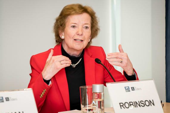 Virgin Unite, The Elders, Mary Robinson