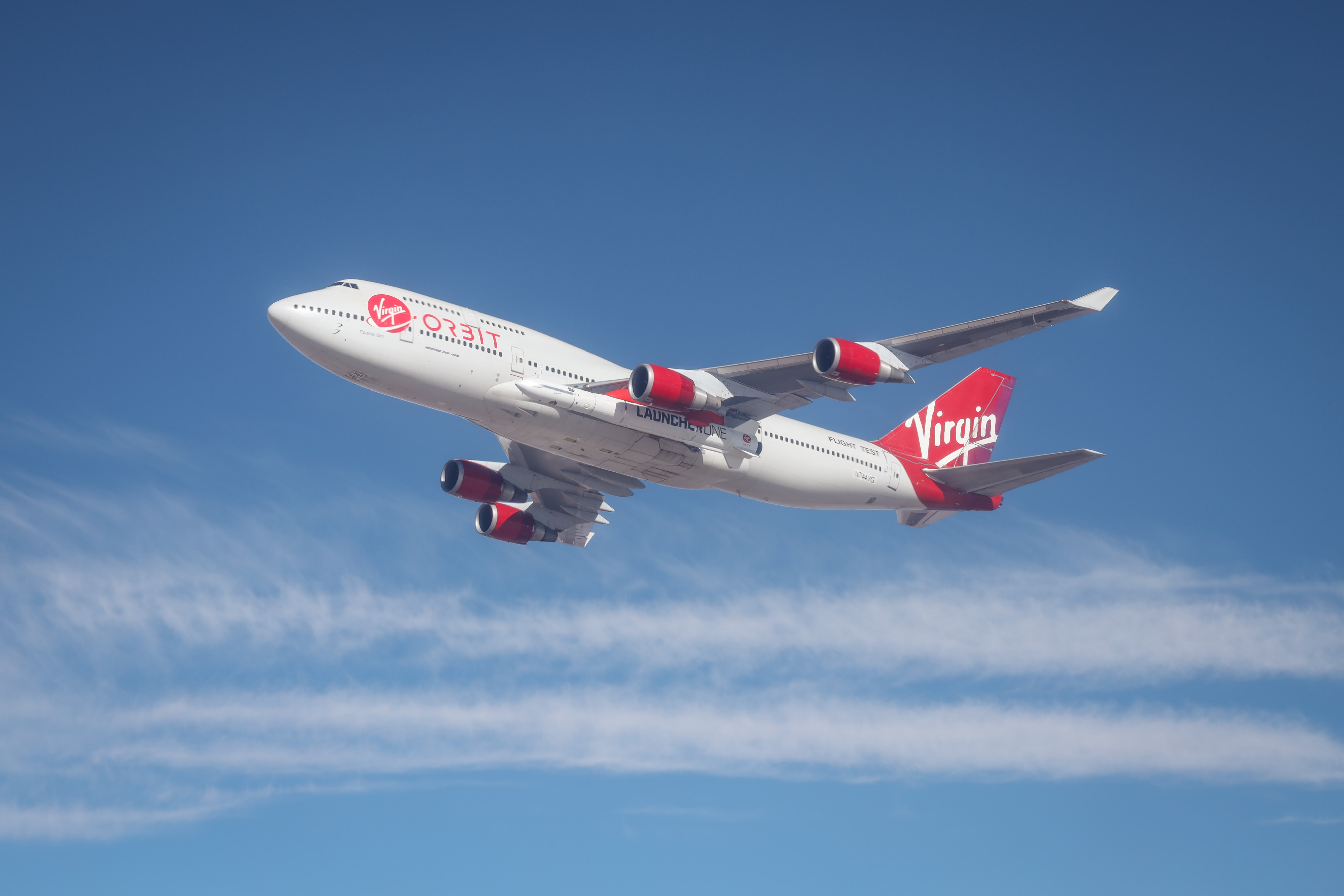 Virgin Orbit's Cosmic Girl takes flight Virgin Orbit's Cosmic Girl takes flight
