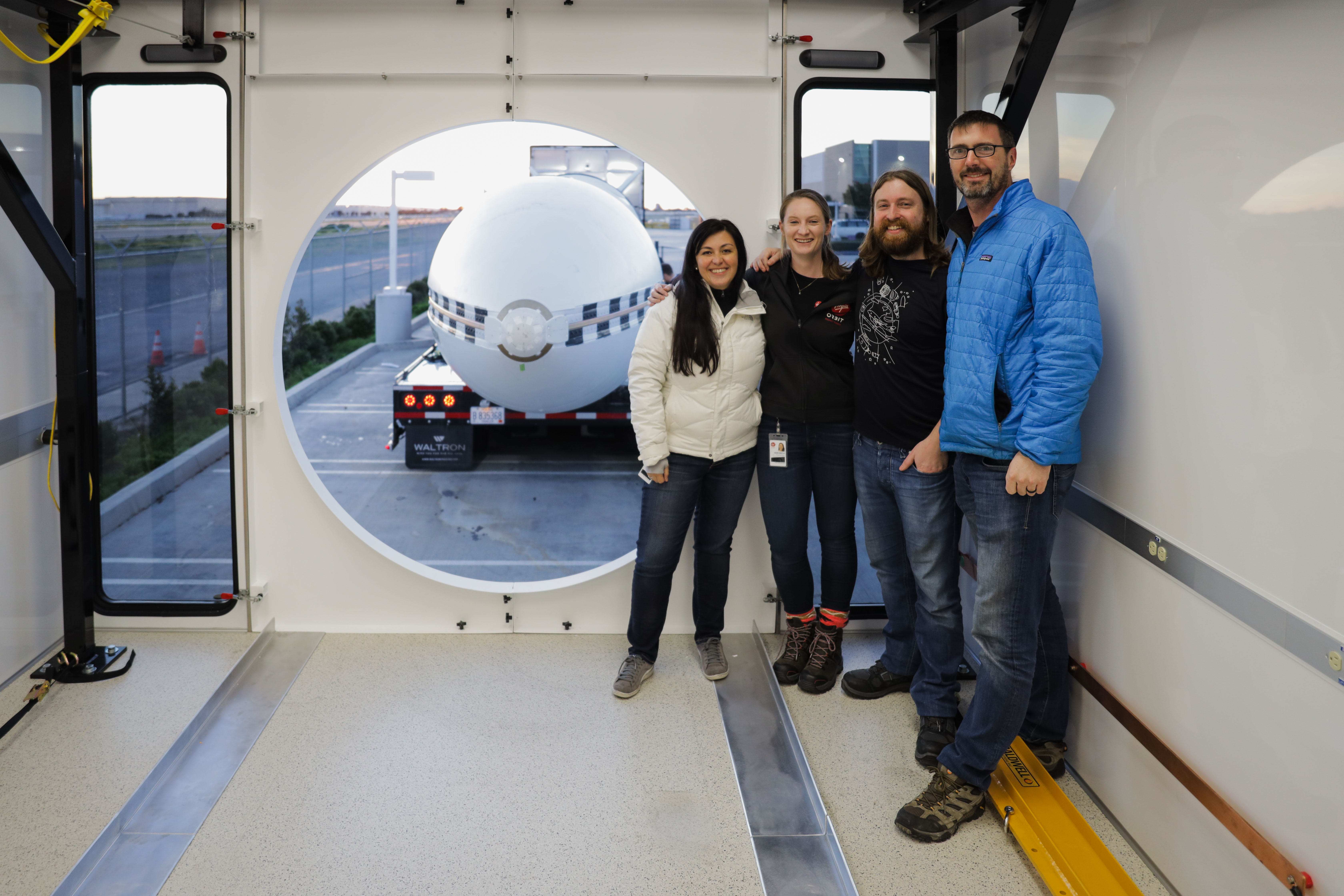 Virgin Orbit team at the Fairing Mate Demo in March 2019 Virgin Orbit team at the Fairing Mate Demo in March 2019