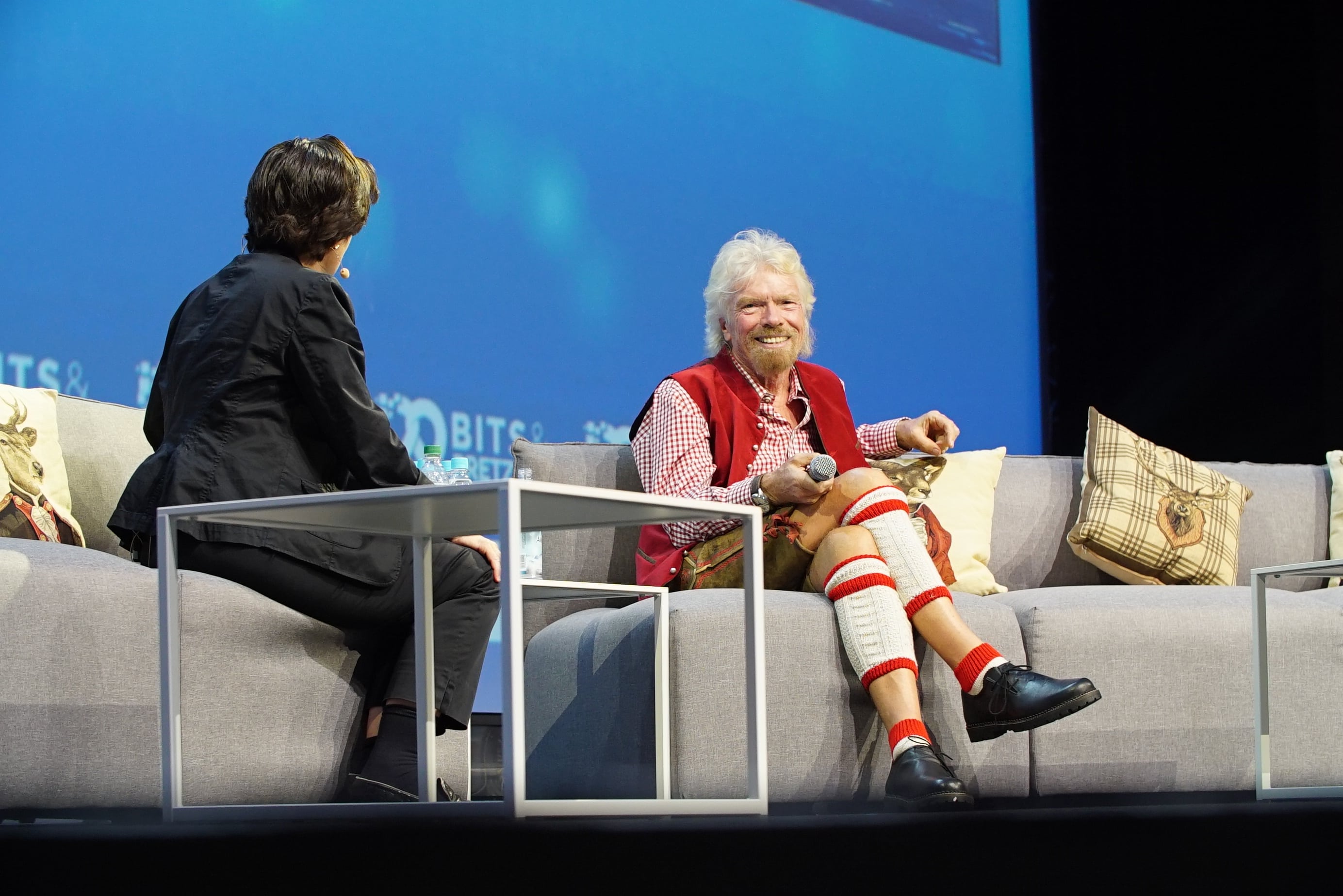 Richard Branson lederhosen Richard Branson lederhosen