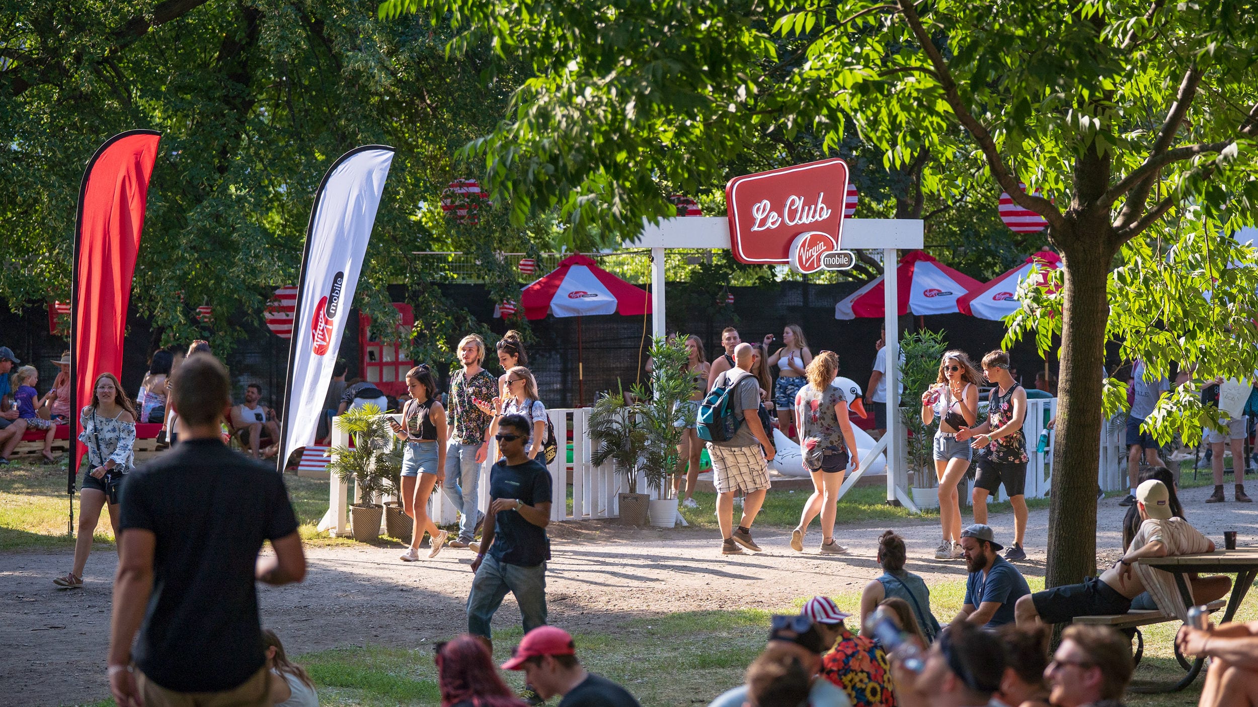 The beach at Osheaga The beach at Osheaga