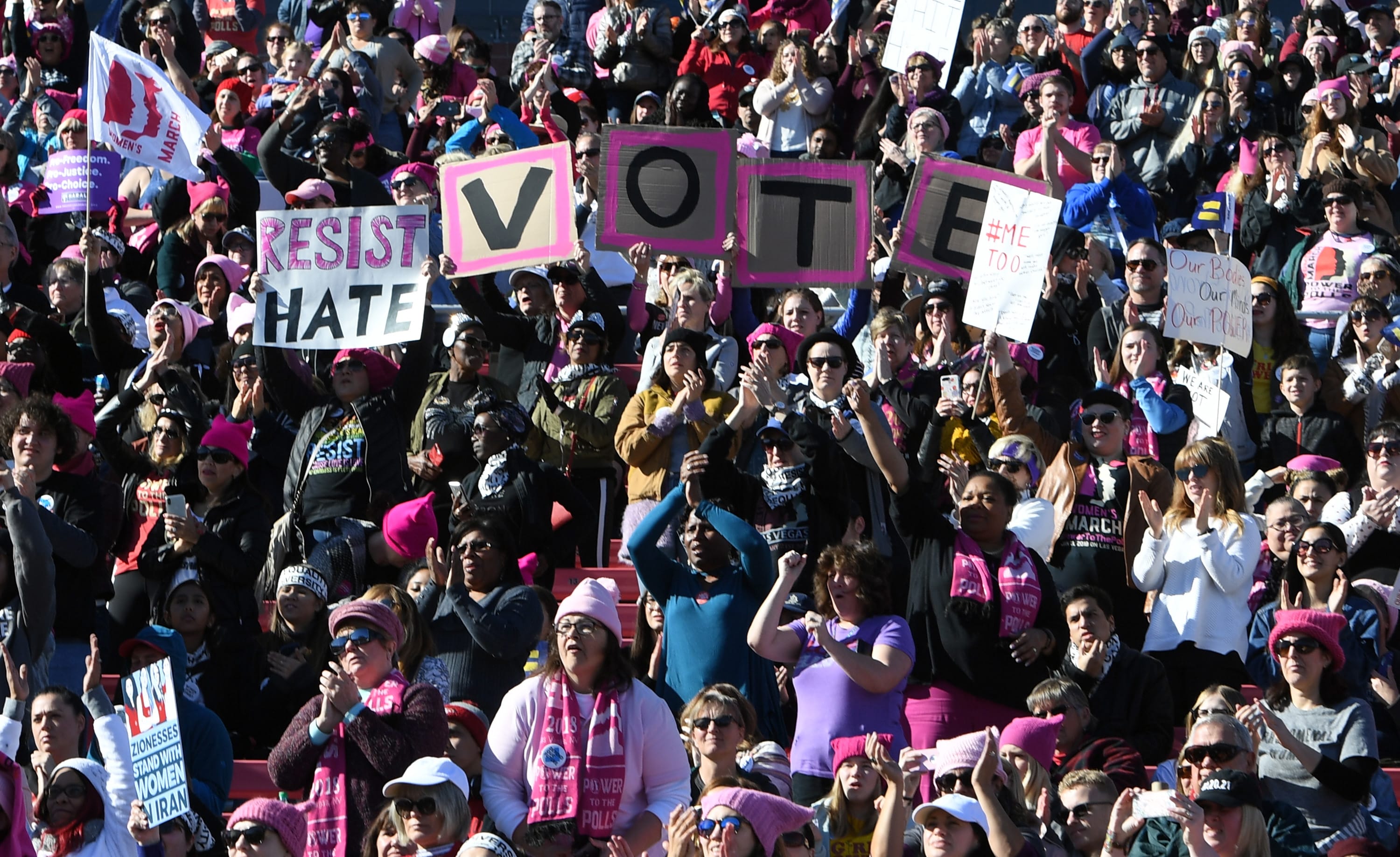 Women march hope not hate Women march hope not hate