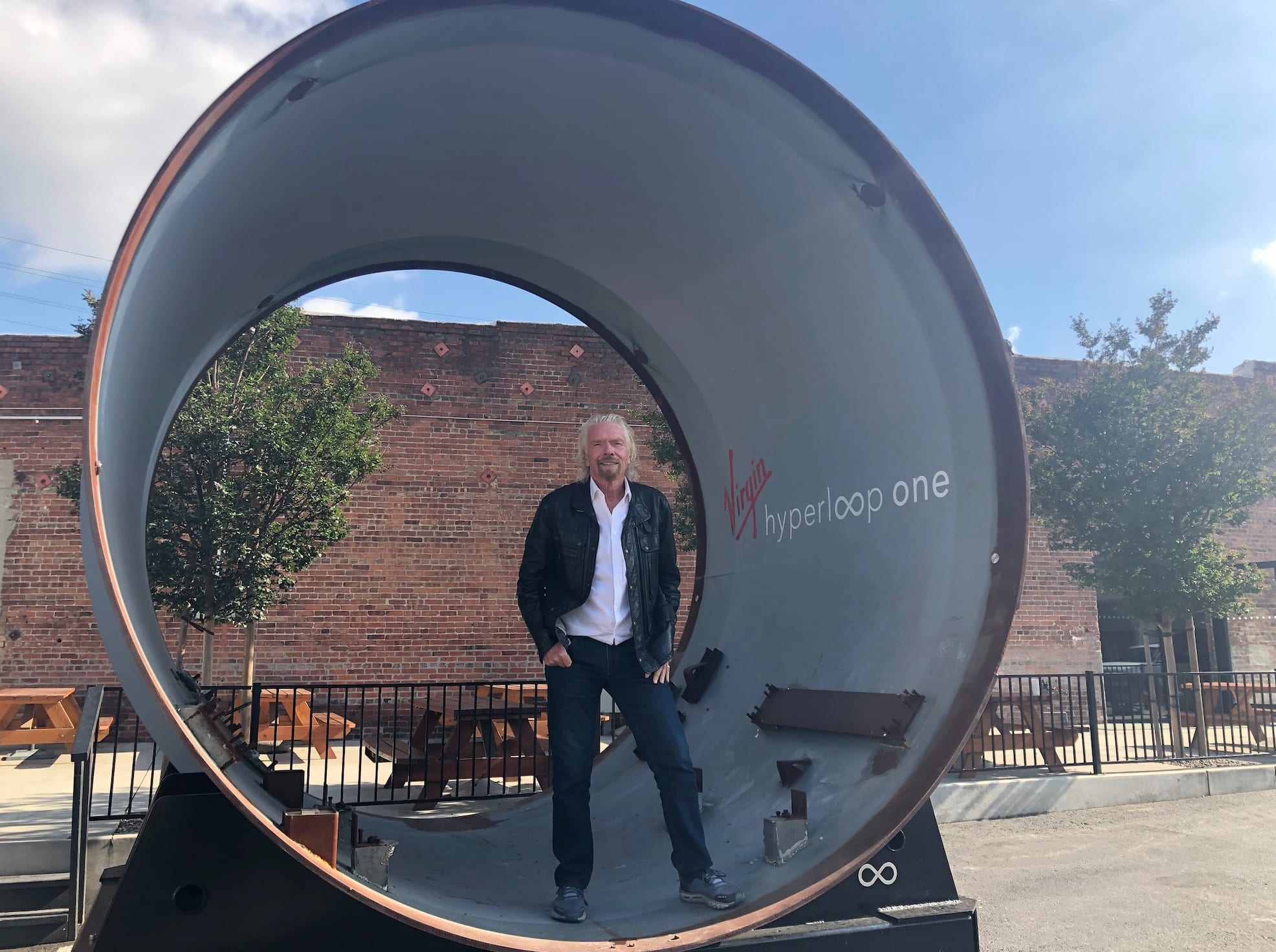 Richard Branson visits Virgin Orbit and Virgin Hyperloop Richard Branson visits Virgin Orbit and Virgin Hyperloop