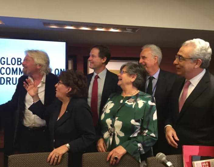 Virgin Unite, drug police, ending the war on drugs